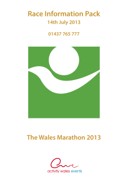 Race Information Pack