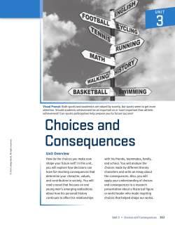 Choices and Consequences