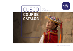 course catalog