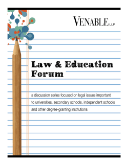 Protecting Your Campus (handouts)