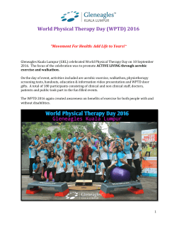 the full report - World Confederation for Physical Therapy