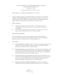 File - Mayer Water District