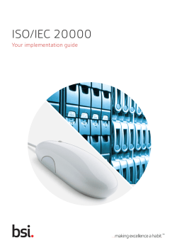 ISO/IEC 20000