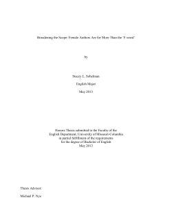 BroadeningScopeFemaleAuthors