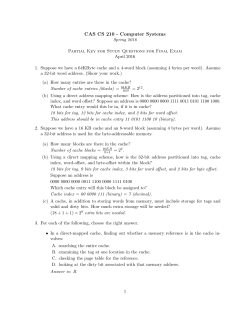 CAS CS 210 - Computer Systems