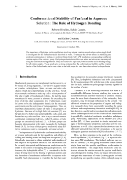 The Role of Hydrogen Bonding