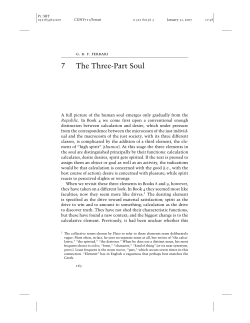 7 The Three-Part Soul