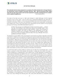 Further information on the evolution and significance of the