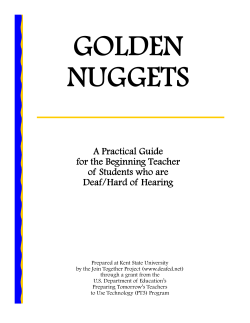 Golden Nuggets - Deaf Ed