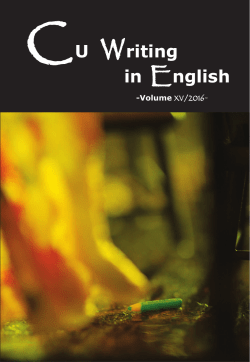 2016 - English@CUHK
