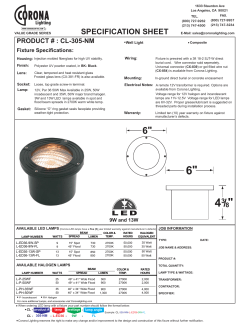 43/8" 6" - Corona Lighting