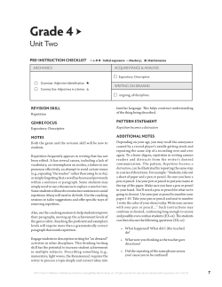 Unit 2 - Writers Stylus