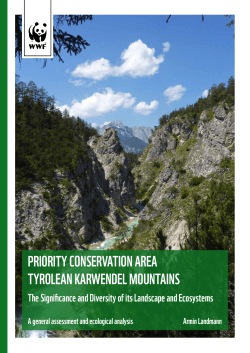 priority conservation area tyrolean karwendel
