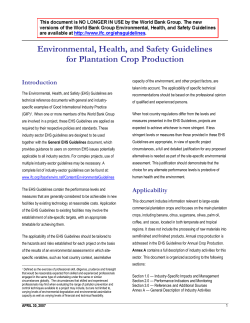 Final - Plantation Crop Production