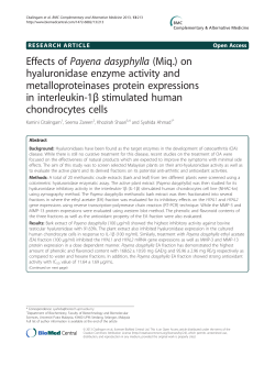Effects of Payena dasyphylla (Miq.) on hyaluronidase enzyme