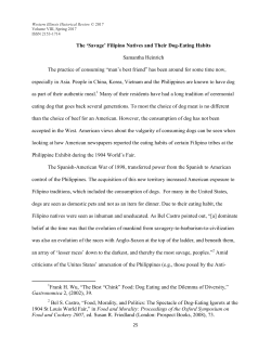 The `Savage` Filipino Natives and Their Dog