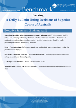 Banking A Daily Bulletin listing Decisions of Superior Courts of
