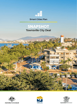 Smart Cities Plan &mdash; Townsville City Deal &mdash; Snapshot