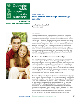 Chapter 5 - College of Family and Consumer Sciences