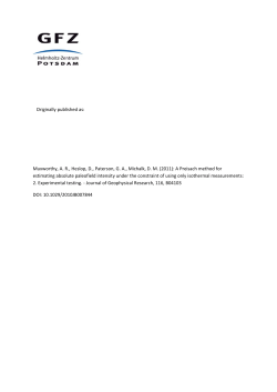 A Preisach method for estimating