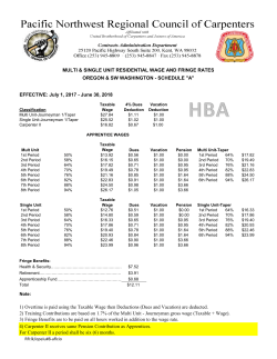 For Carpenter II a period shall be six (6) months. 1) Overtime is paid