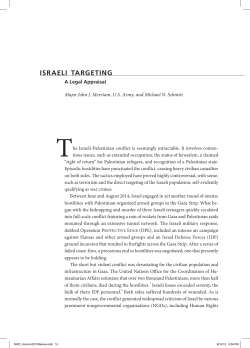 israeli targeting - US Naval War College