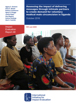 Assessing the impact of delivering messages through intimate