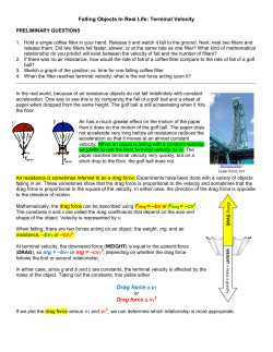 Terminal Velocity - Hays High Indians