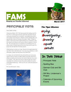 Trying, Investigating , Growing Equals Results