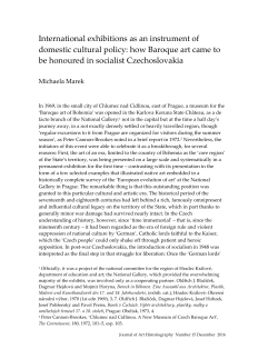 15/MM1 - Journal of Art Historiography