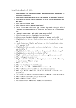 Guided Reading Questions Ch 18 L 1: 1. What might you infer about