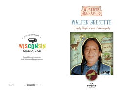 Booklet - Wisconsin Media Lab