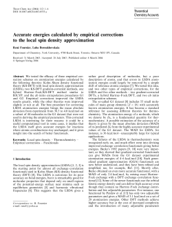 Accurate energies calculated by empirical
