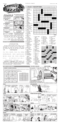 a daily crossword