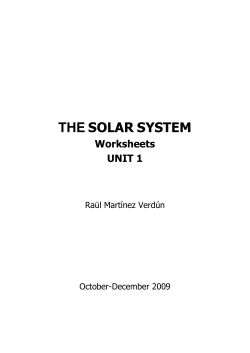 the solar system