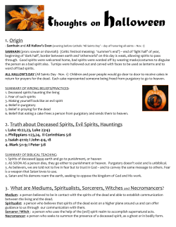 thoughts on halloween