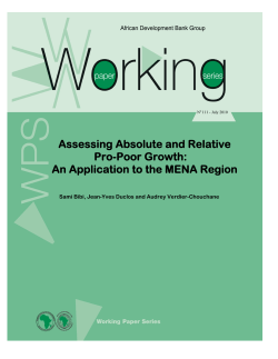 Assessing Absolute and Relative Pro-Poor Growth