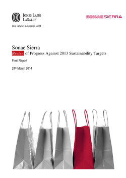 Review - Sonae Sierra