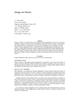 Image act theory