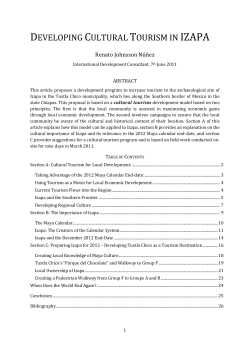 Cultural - John Major Jenkins