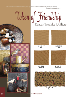The connections we make with our quilting friends