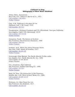 Here is a bibliography of the sheet music used in