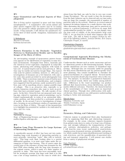 program abstracts - Society for Industrial and Applied Mathematics