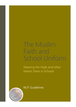the Muslim faith and school uniform