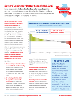 Better Funding for Better Schools (SB 231)