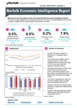 0.5% 0.5% 0.2% 7.9% - Norfolk County Council
