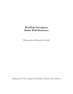Reader`s Guide - Milkweed Editions