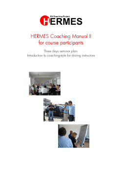 HERMES Manual II english