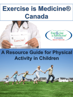 Exercise is Medicine Canada