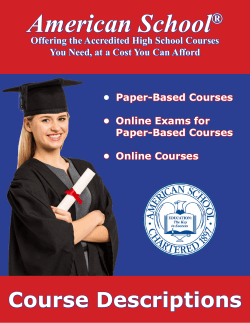 English (Cont.) - American School of Correspondence